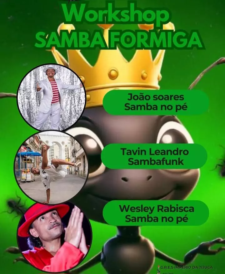 Primeira edição do workshop Samba Formiga foi sucesso